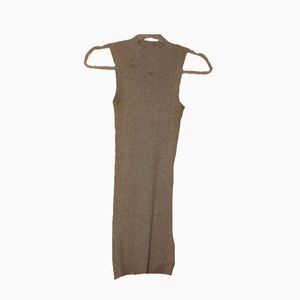 Runched body con dress